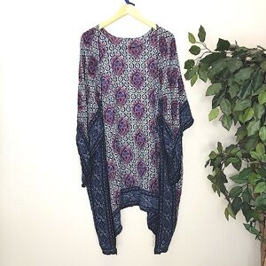 Express Paisley Scarf Kimono